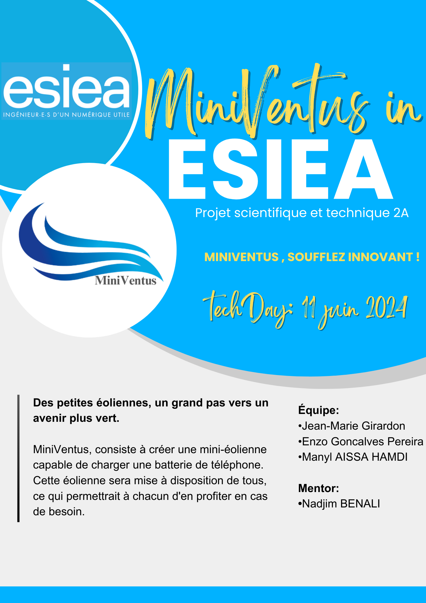 Affiche du groupe Miniventus